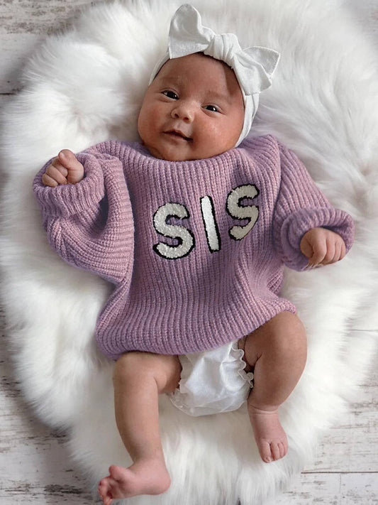 SIS Knit Sweater | Lavender