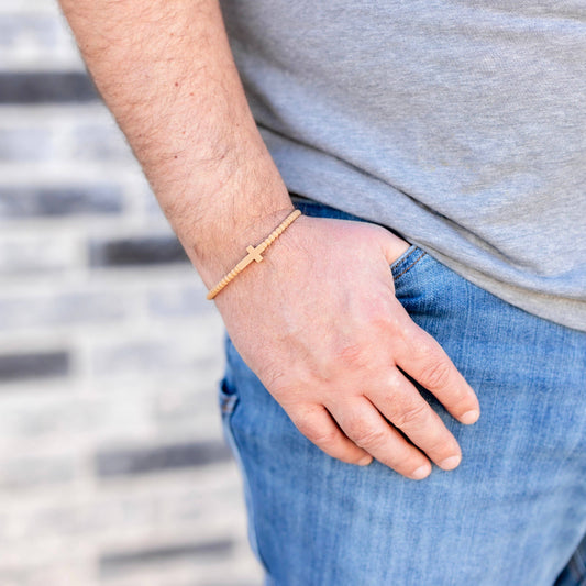 Jesus Bracelet (Single) | Black