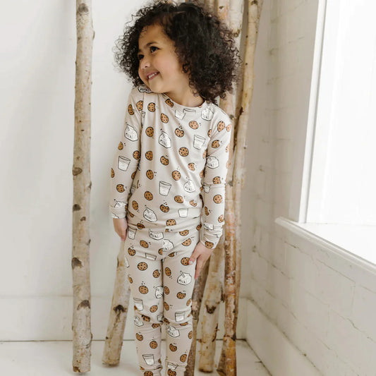 Bamboo Pajama Set | Milk & Cookies