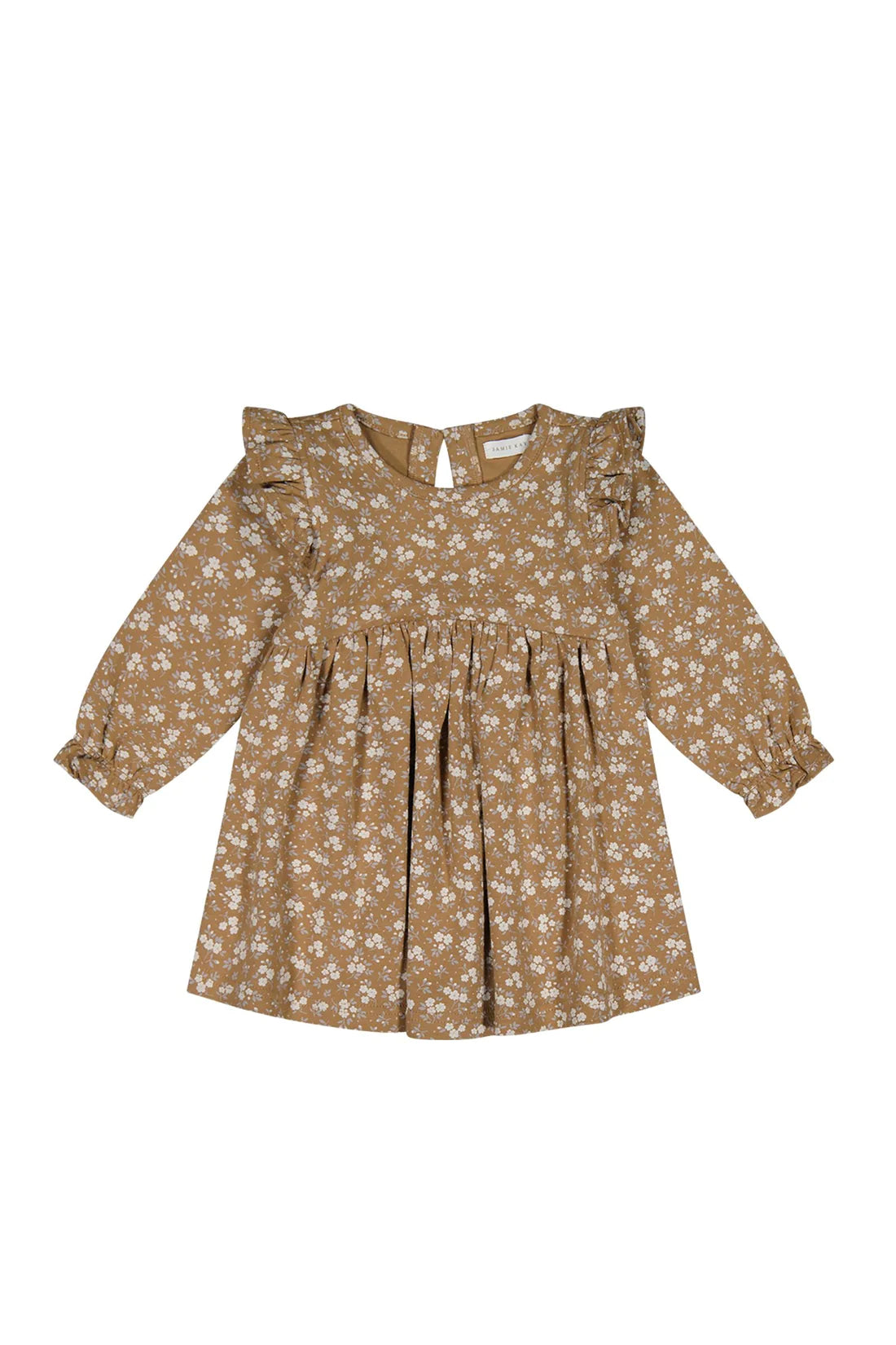 Organic Cotton Frankie Dress | Rosalie Field Caramel