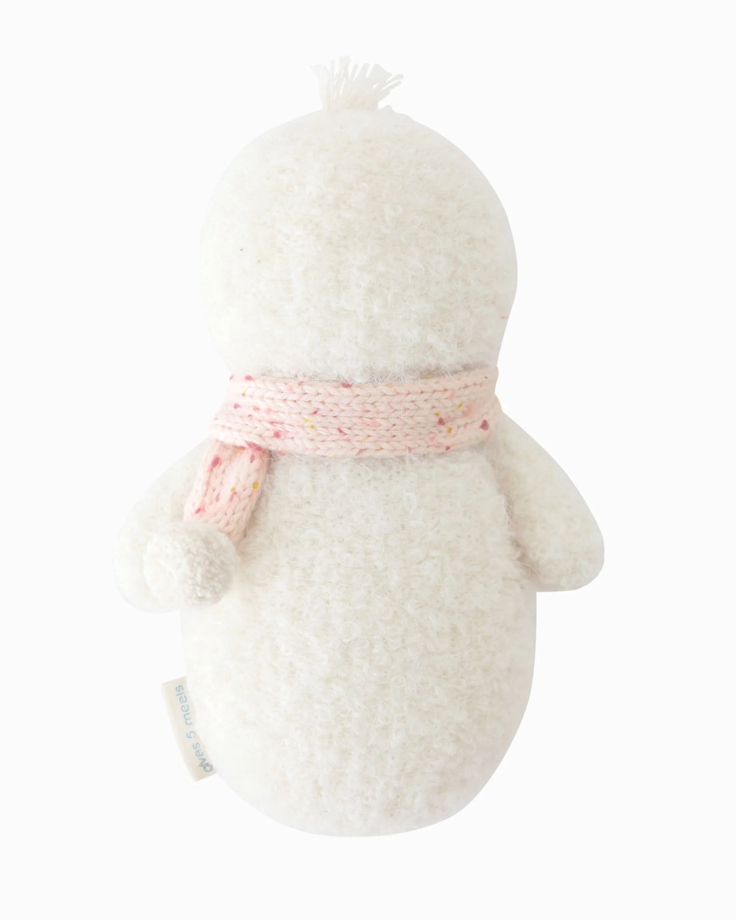 Baby Snowman (blush scarf)