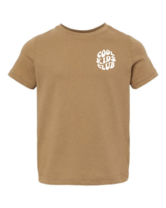 COOL KIDS CLUB Tee | Brown