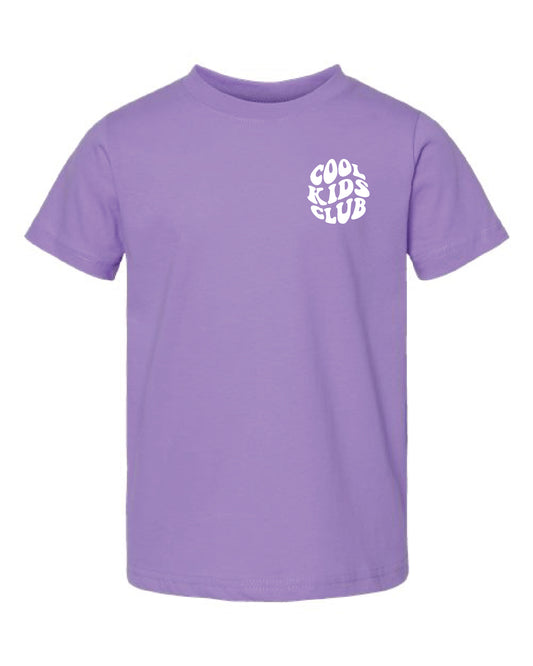 COOL KIDS CLUB Tee | Lavender
