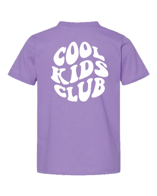 COOL KIDS CLUB Tee | Lavender