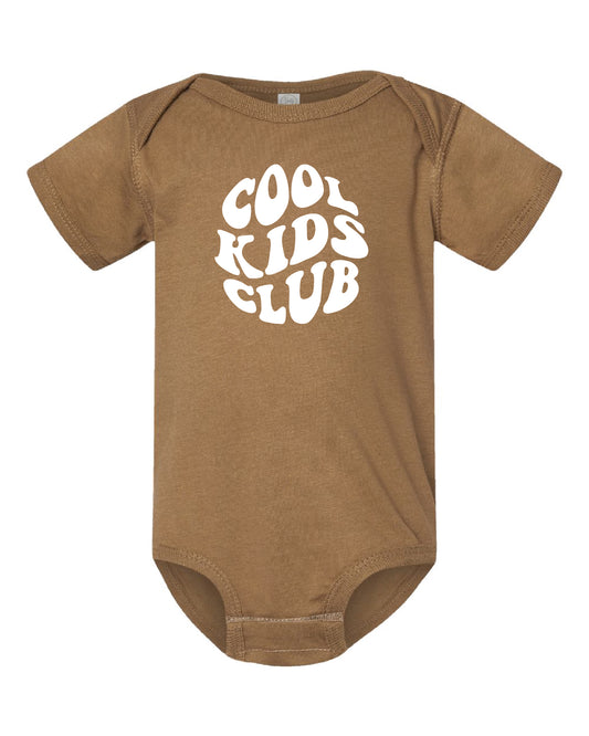 COOL KIDS CLUB Bodysuit | Brown