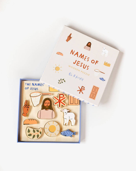 Names of Jesus Wooden Puzzle