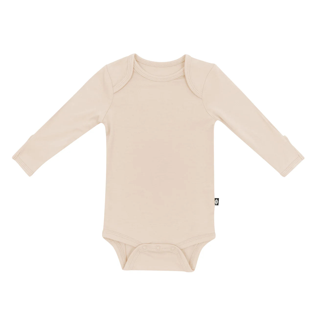 Bamboo Long Sleeve Bodysuit | Bisque