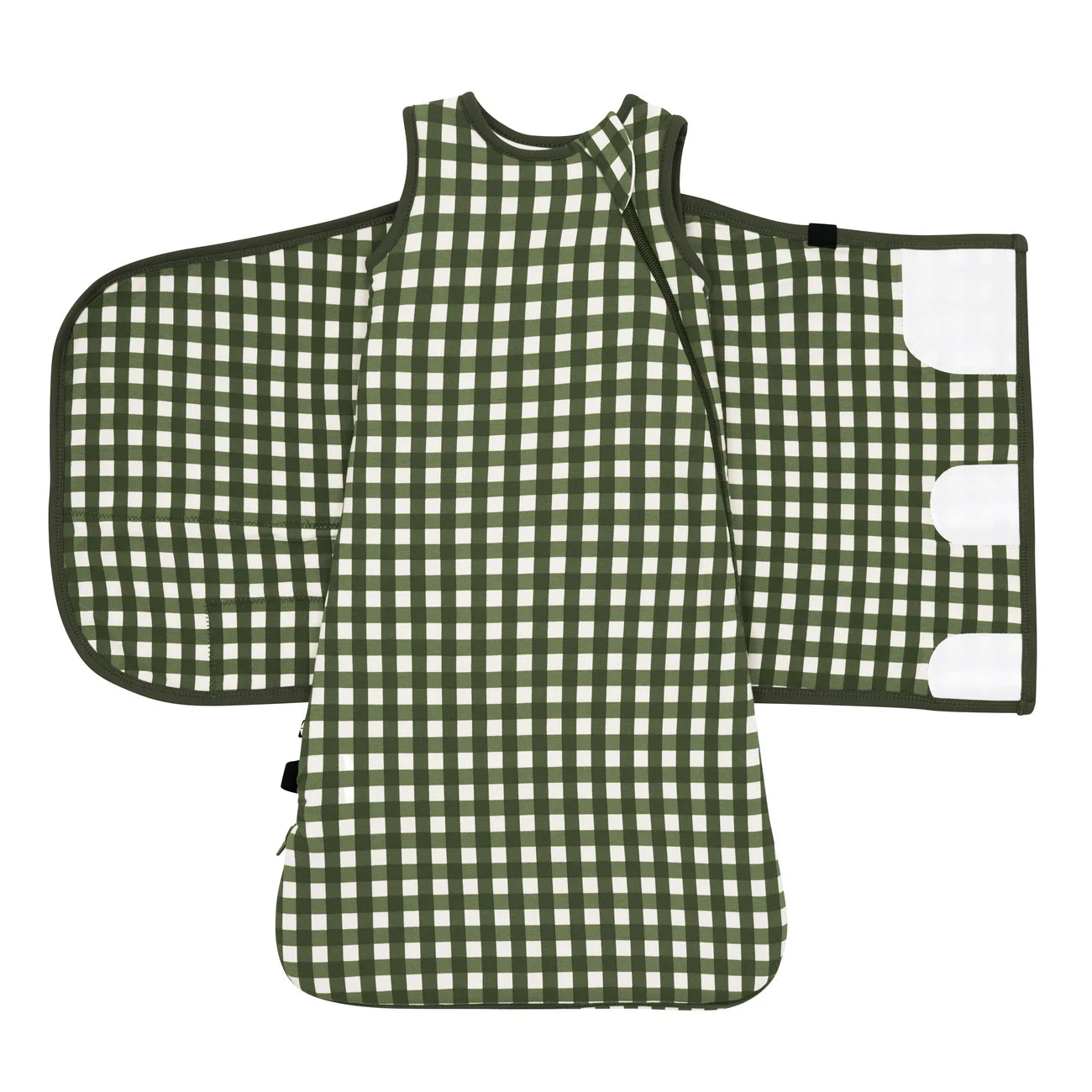 Bamboo Sleep Bag Swaddler 1.0 TOG | Gingham Fir