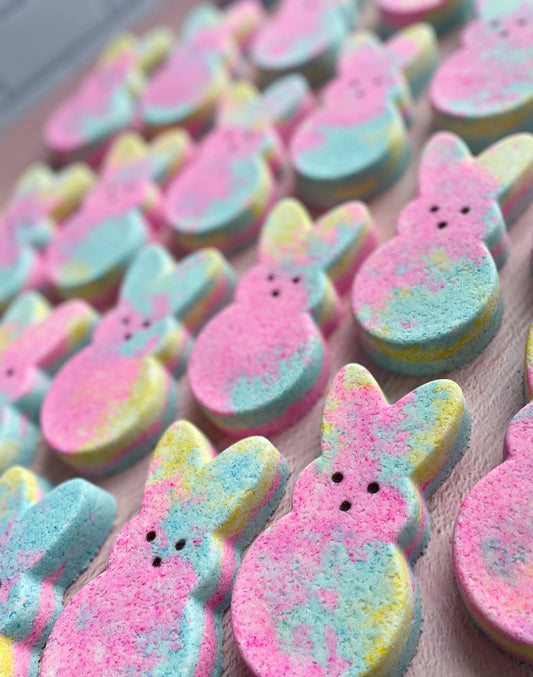 Tie Dye Bunny Peep Bath Bomb
