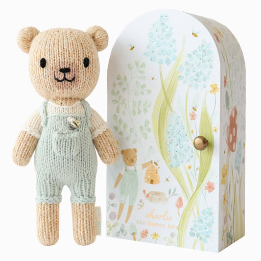 Tiny Charlie the Honey Bear | cuddle+kind doll