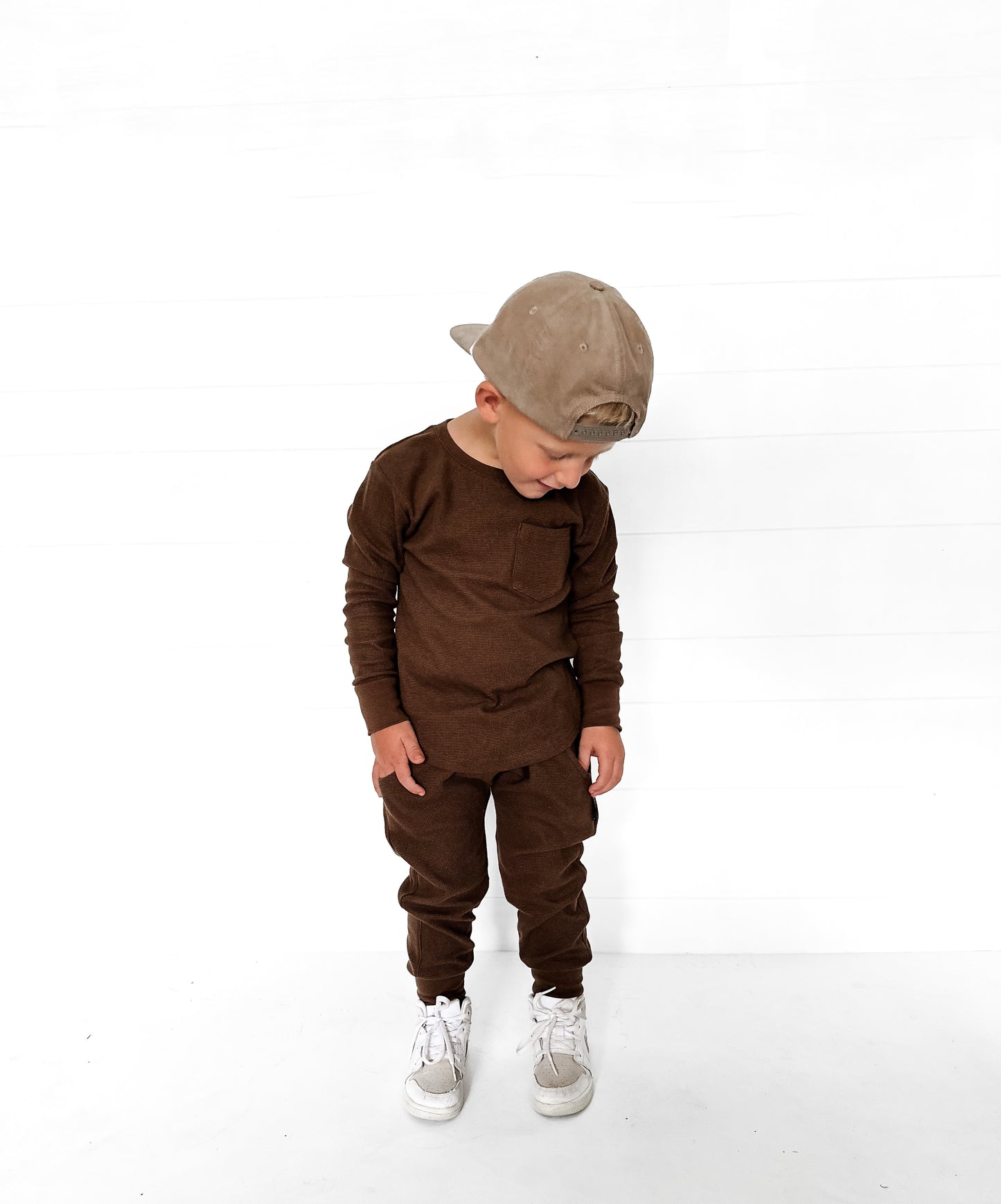Waffle Top | Cocoa