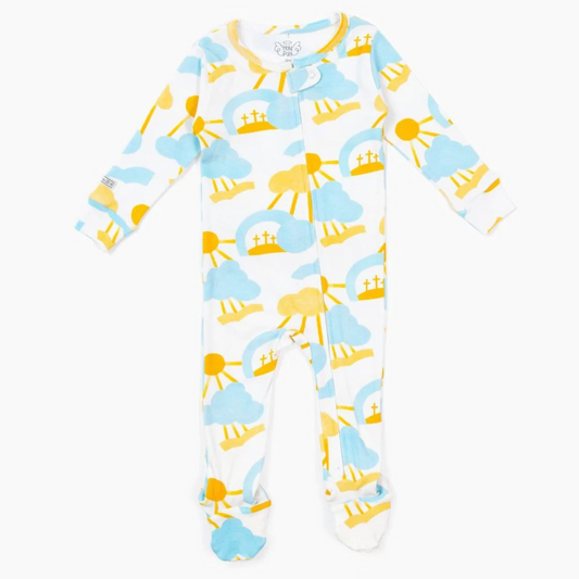 Easter Footed Sleeper | Happy Easter!