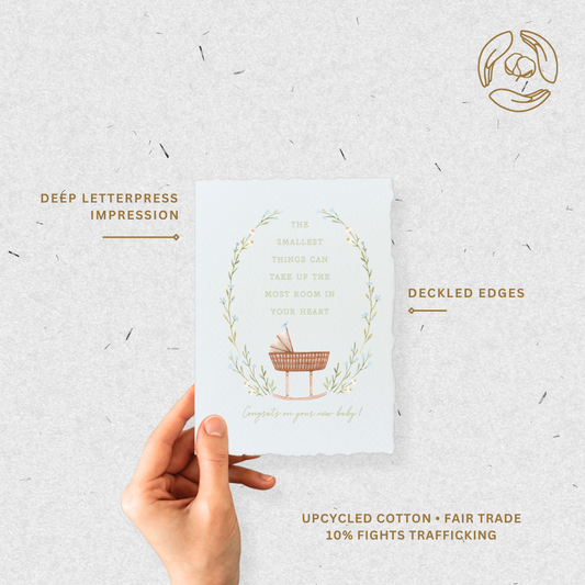 Congrats on your New Baby (Bassinet) | Greeting Card