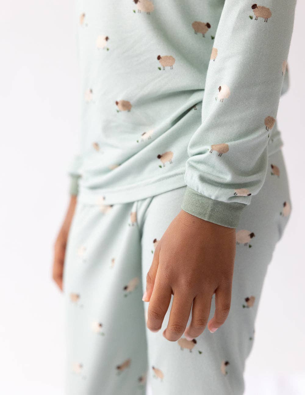 Lamb Bamboo Kids Pajama Set