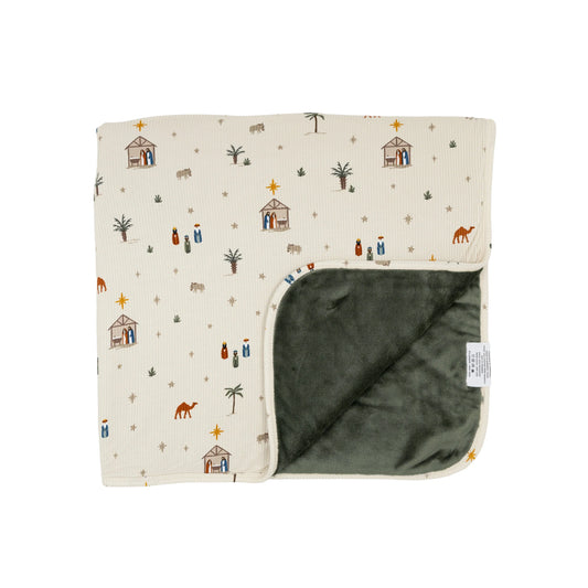 Nativity Small Ribbed Blanket