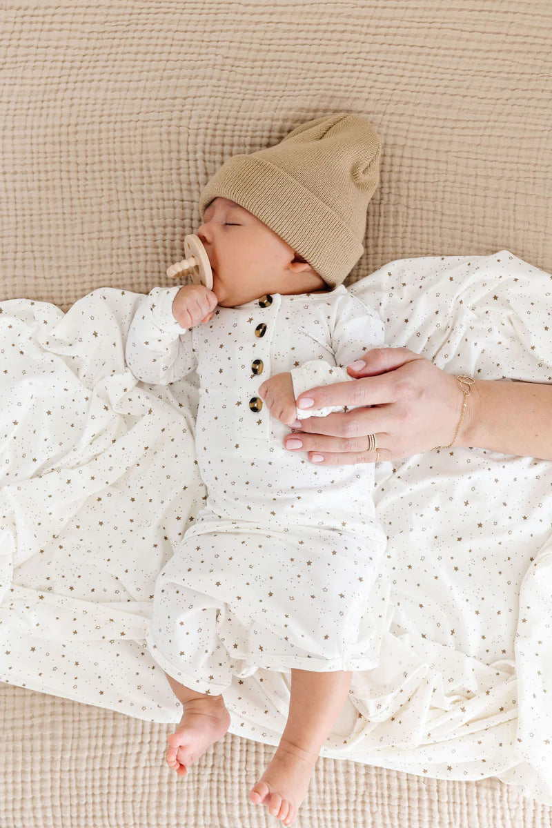 Tan Beanie | Pom & No Pom