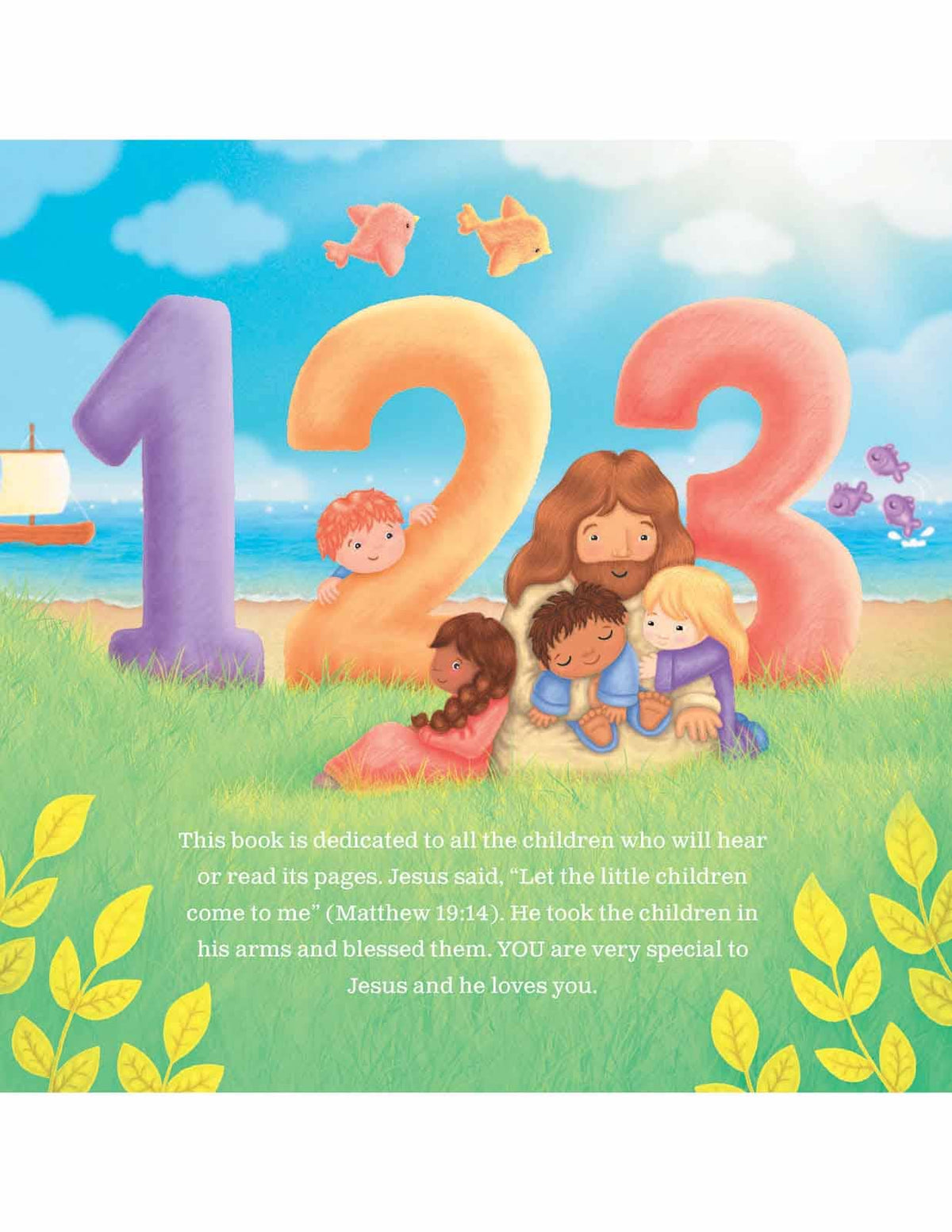 123 Jesus Loves Me for Little Ones Hardcover Book