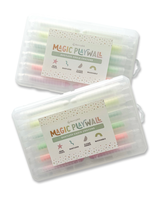 Dustless Chalk Crayons (Box of 12): Neon