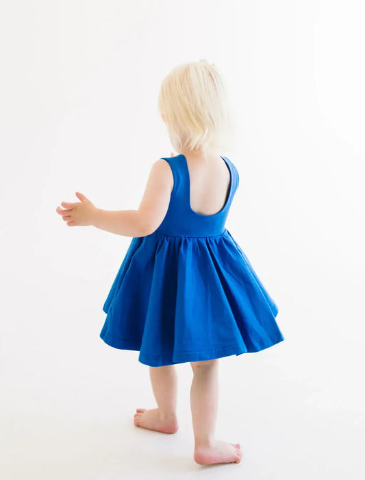 Tank Dress in Deep Sea Blue