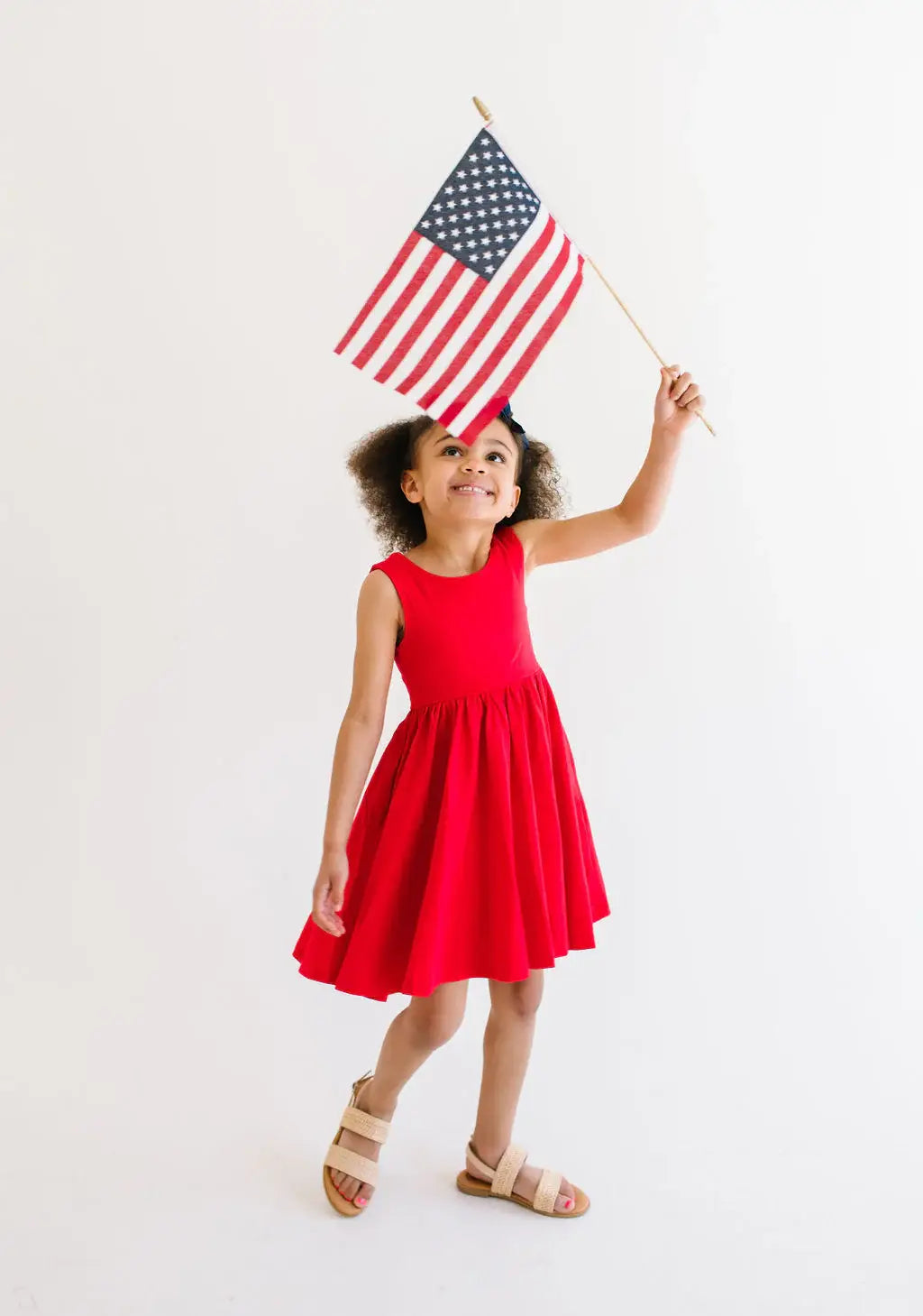 Tank Dress in Scarlet