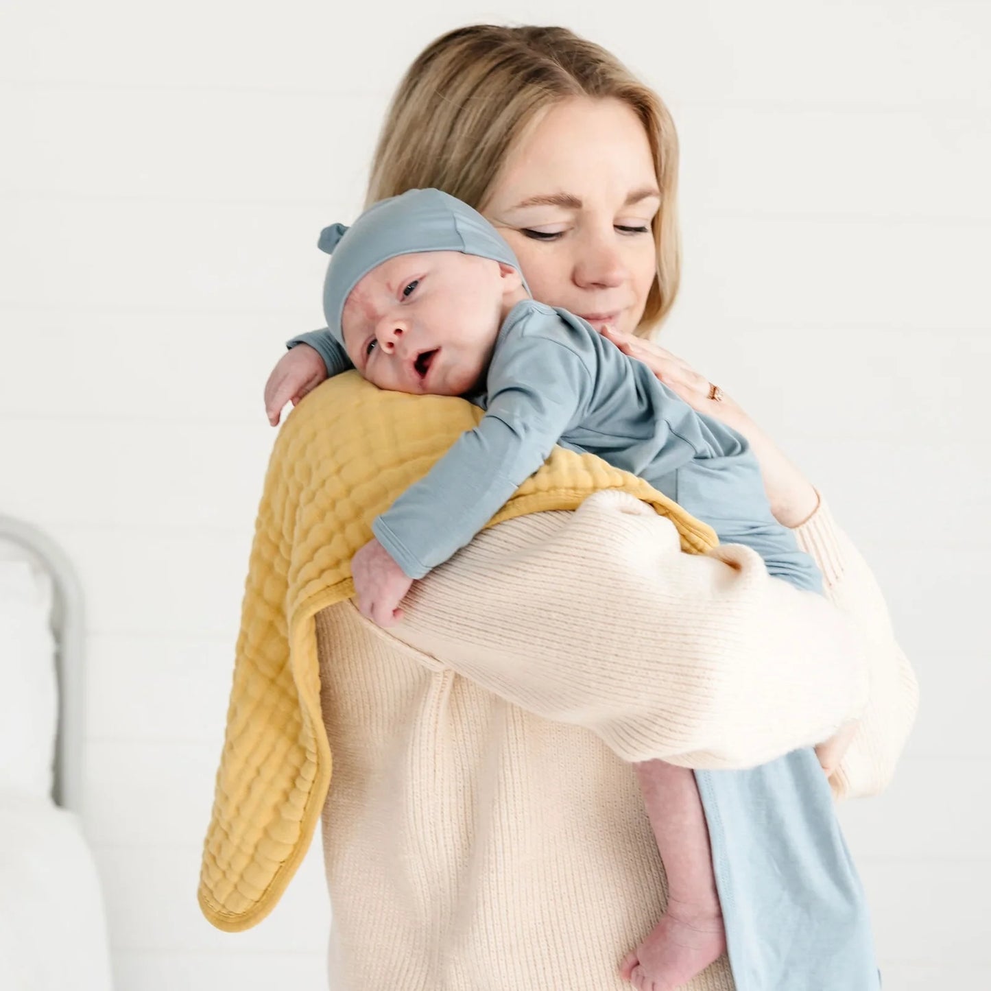 Cloud Muslin Burp Cloth 2 Packs | Honey