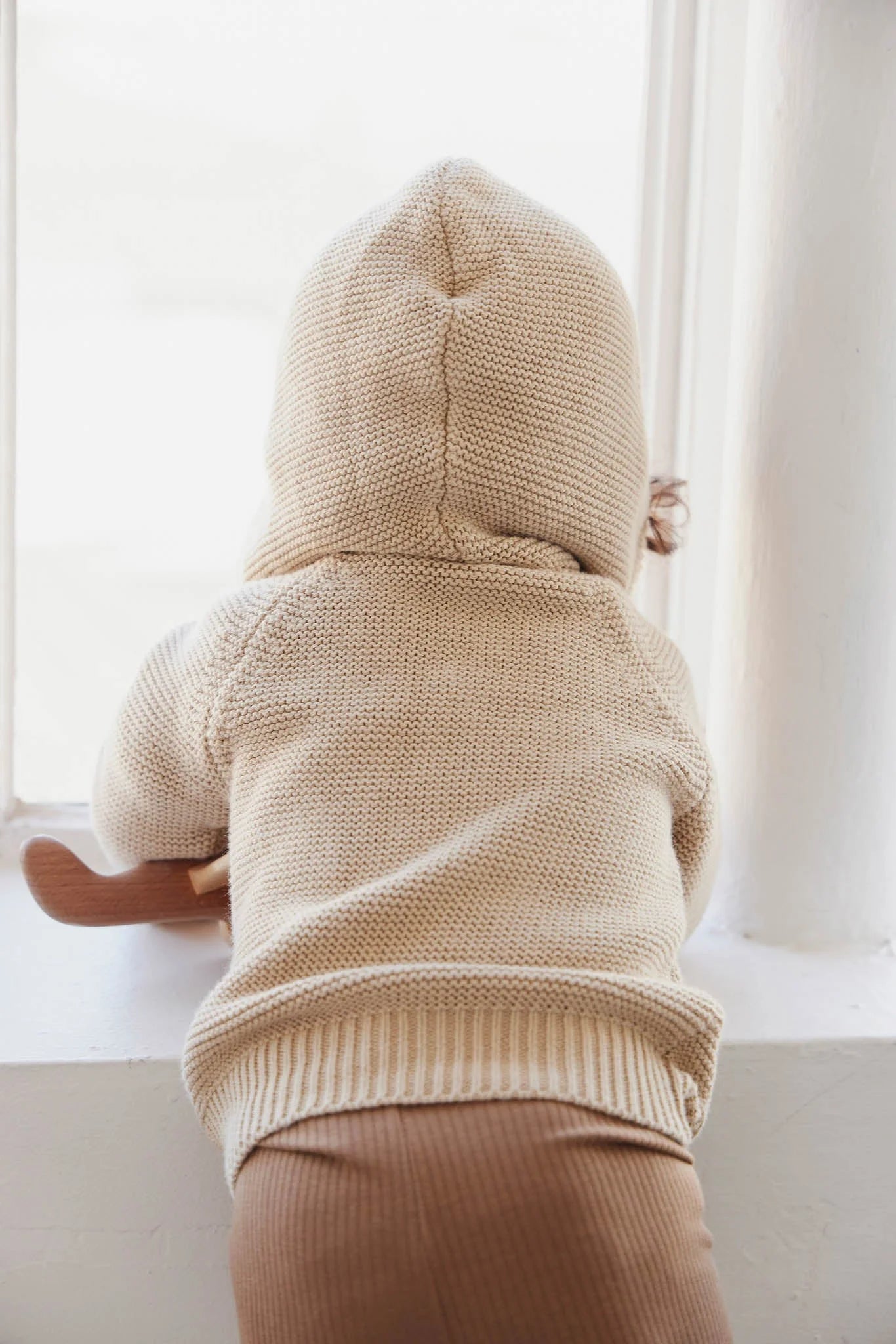 Arlo Hooded Sweater | Rye
