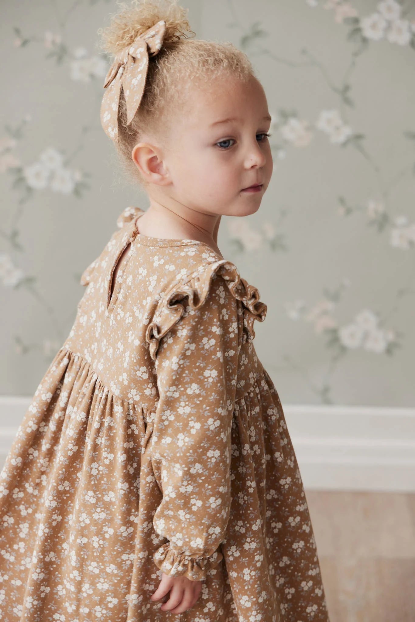 Organic Cotton Frankie Dress | Rosalie Field Caramel
