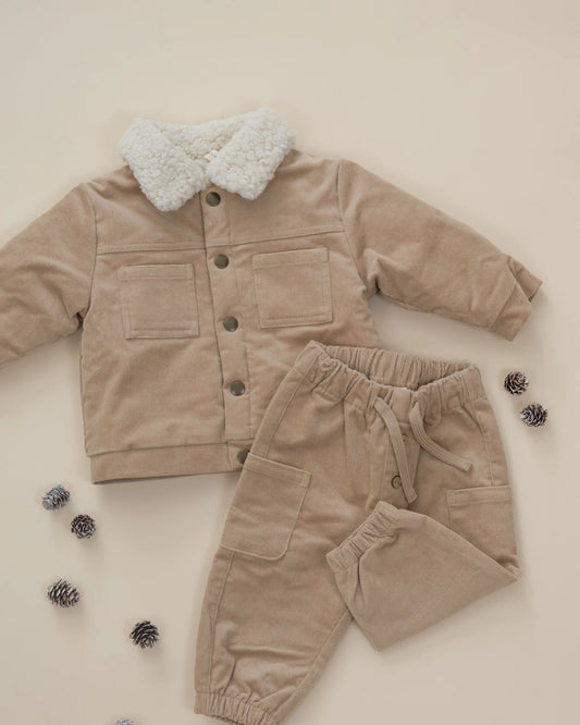Ezrah Jacket | Latte