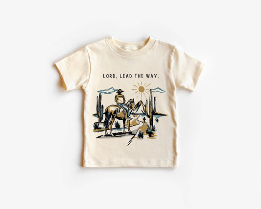 Lord, Lead The Way Cowboy Graphic Tee