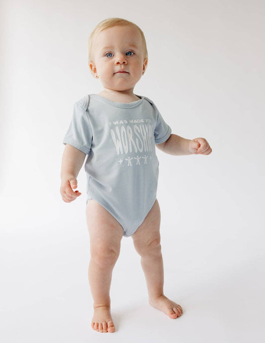 Made To Worship Bamboo Onesie