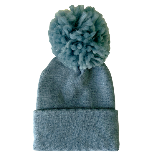 Baby's First Hat | Sky Blue Pom