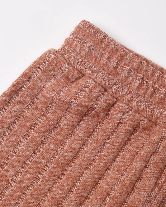 Cozy Rib Knit Set | Ruby