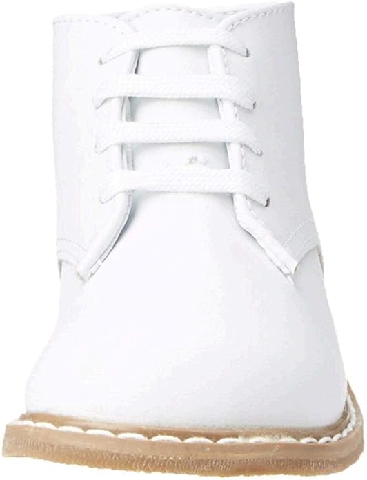 High Top Leather First Walker (Infant/Toddler) | White