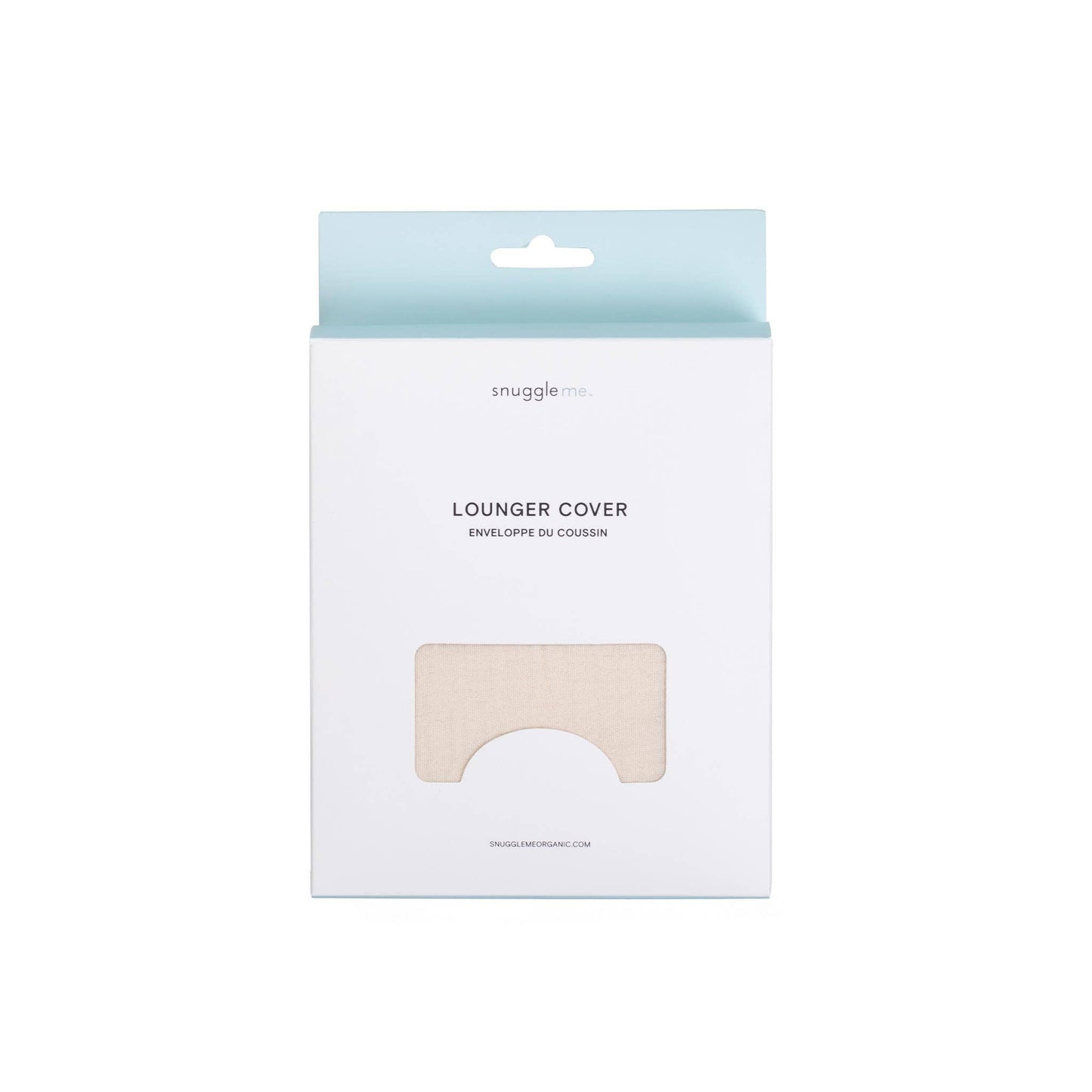 Lounger Curve Muslin Cover | Natural