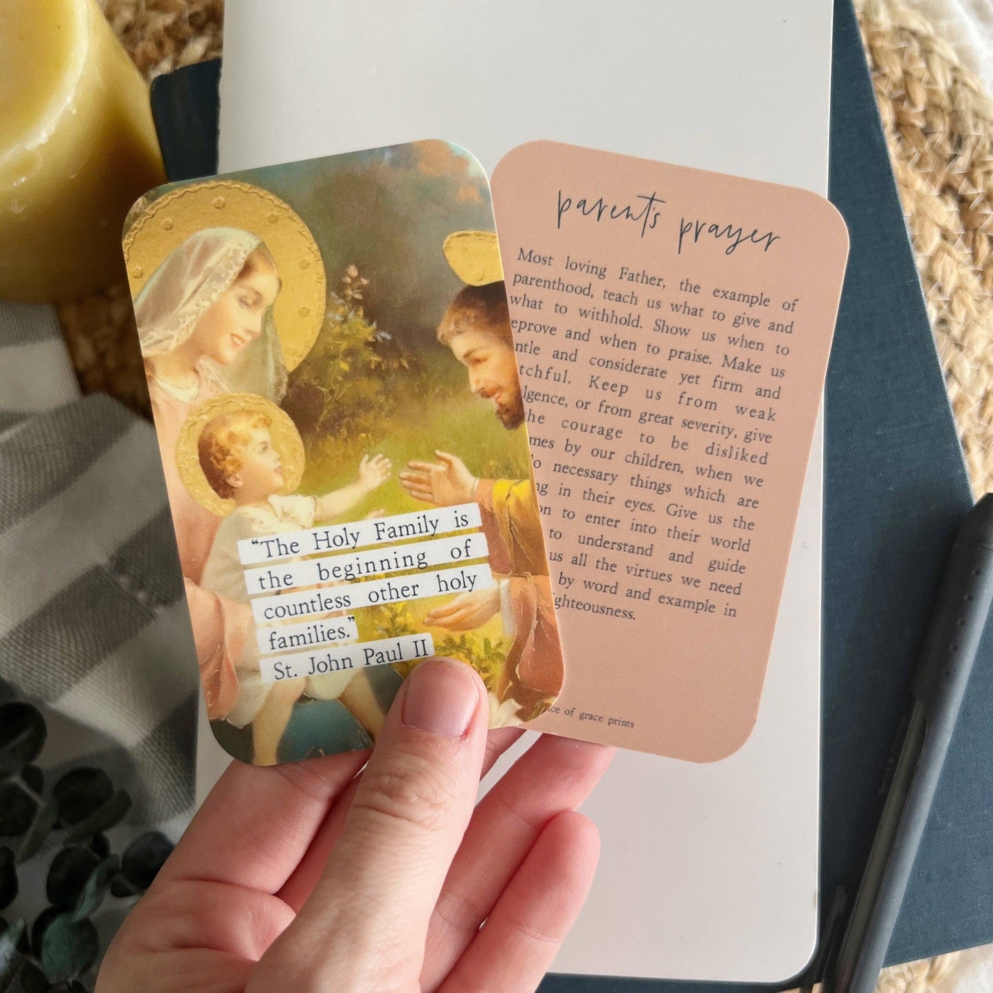 Parent's Prayer Prayer Card