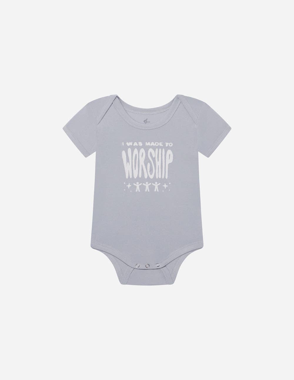 Made To Worship Bamboo Onesie