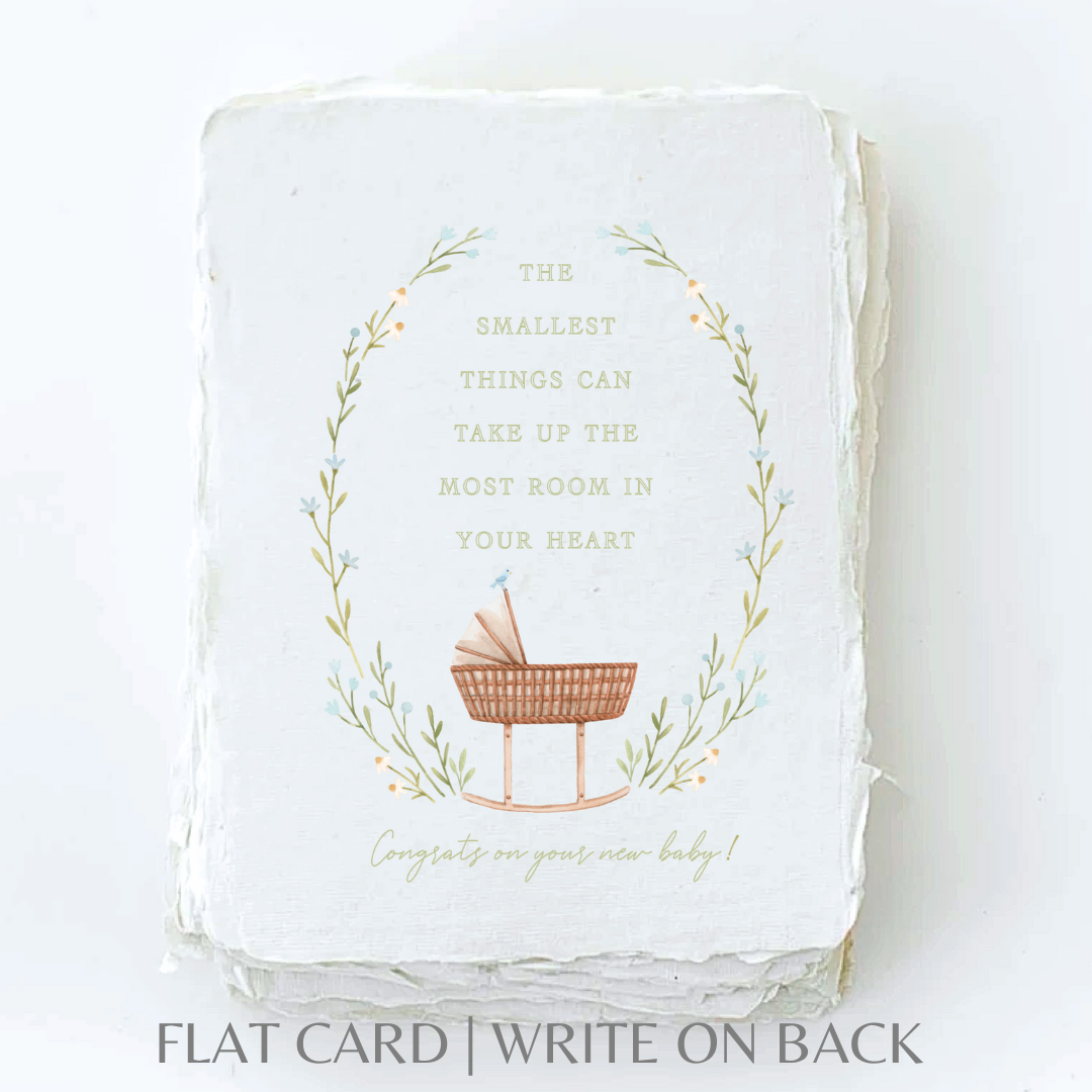 Congrats on your New Baby (Bassinet) | Greeting Card