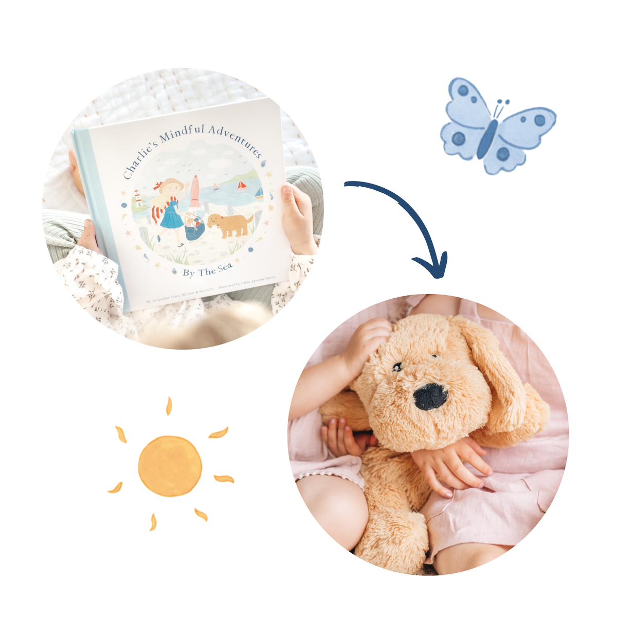 Charlie The Weighted Puppy Dog Toy