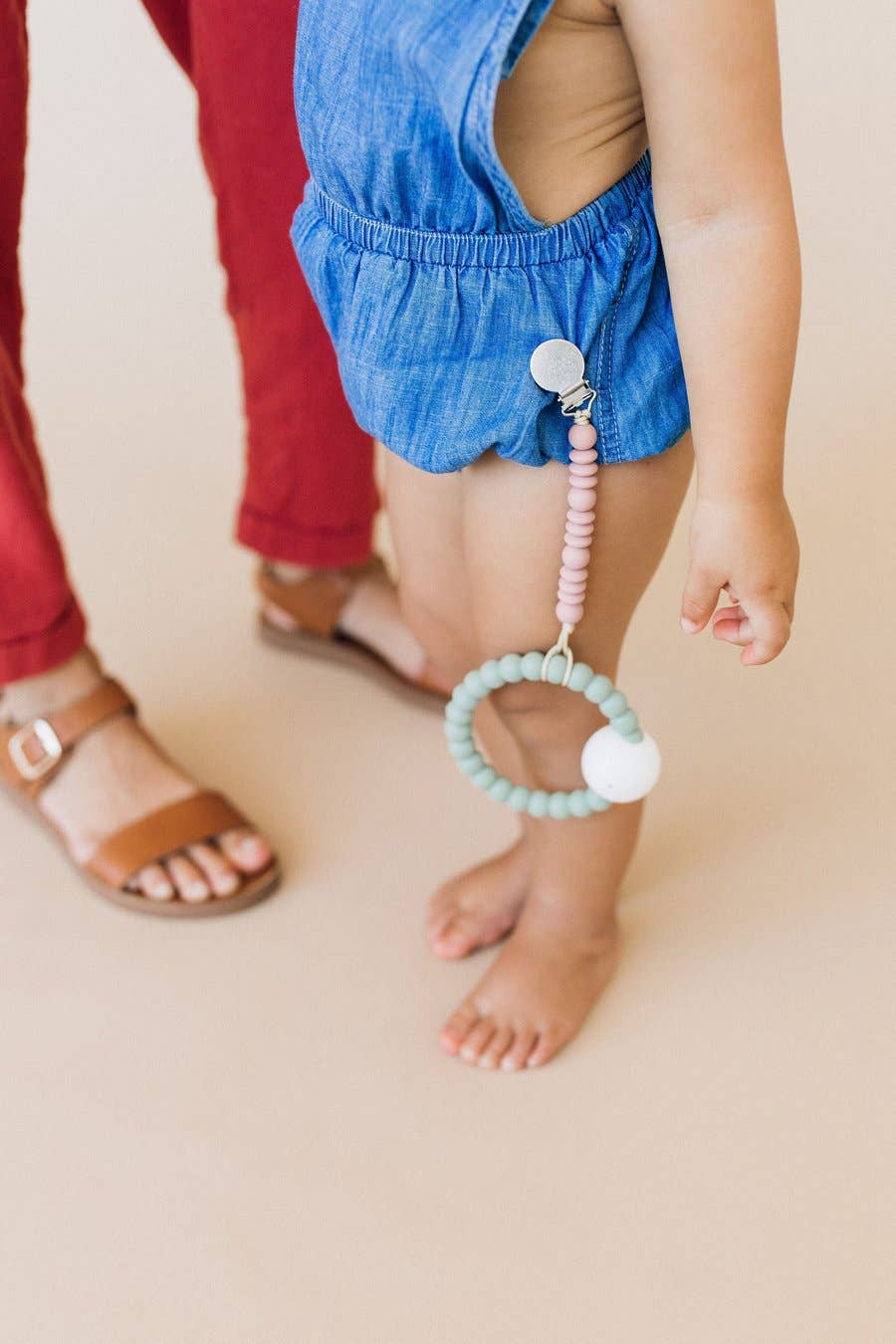 Teether Toy Rattle - Succulent