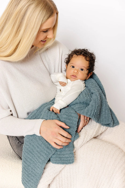 Chenille Blanket | Ocean