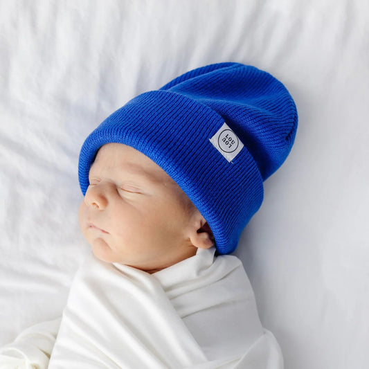 Cobalt Blue Beanie