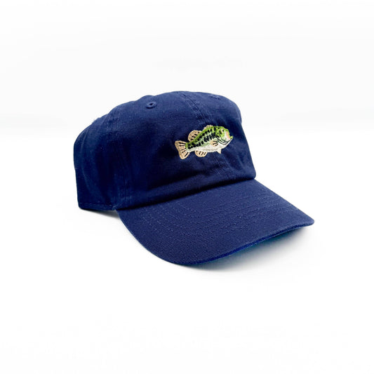 Bass Fish Hat | Navy