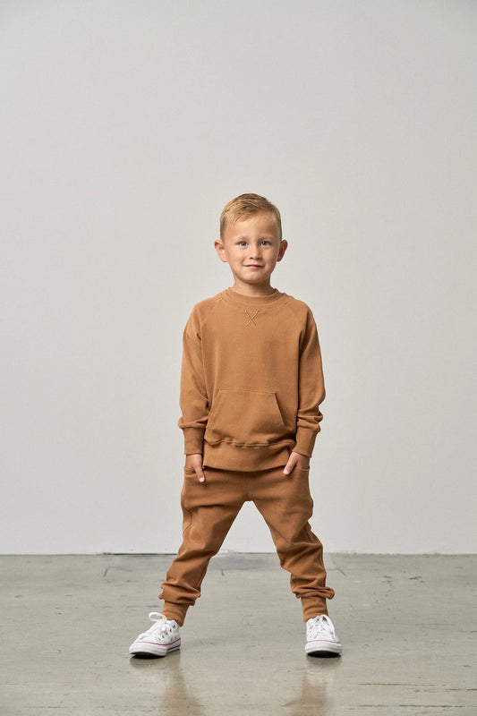 Pocket Pullover | Chestnut