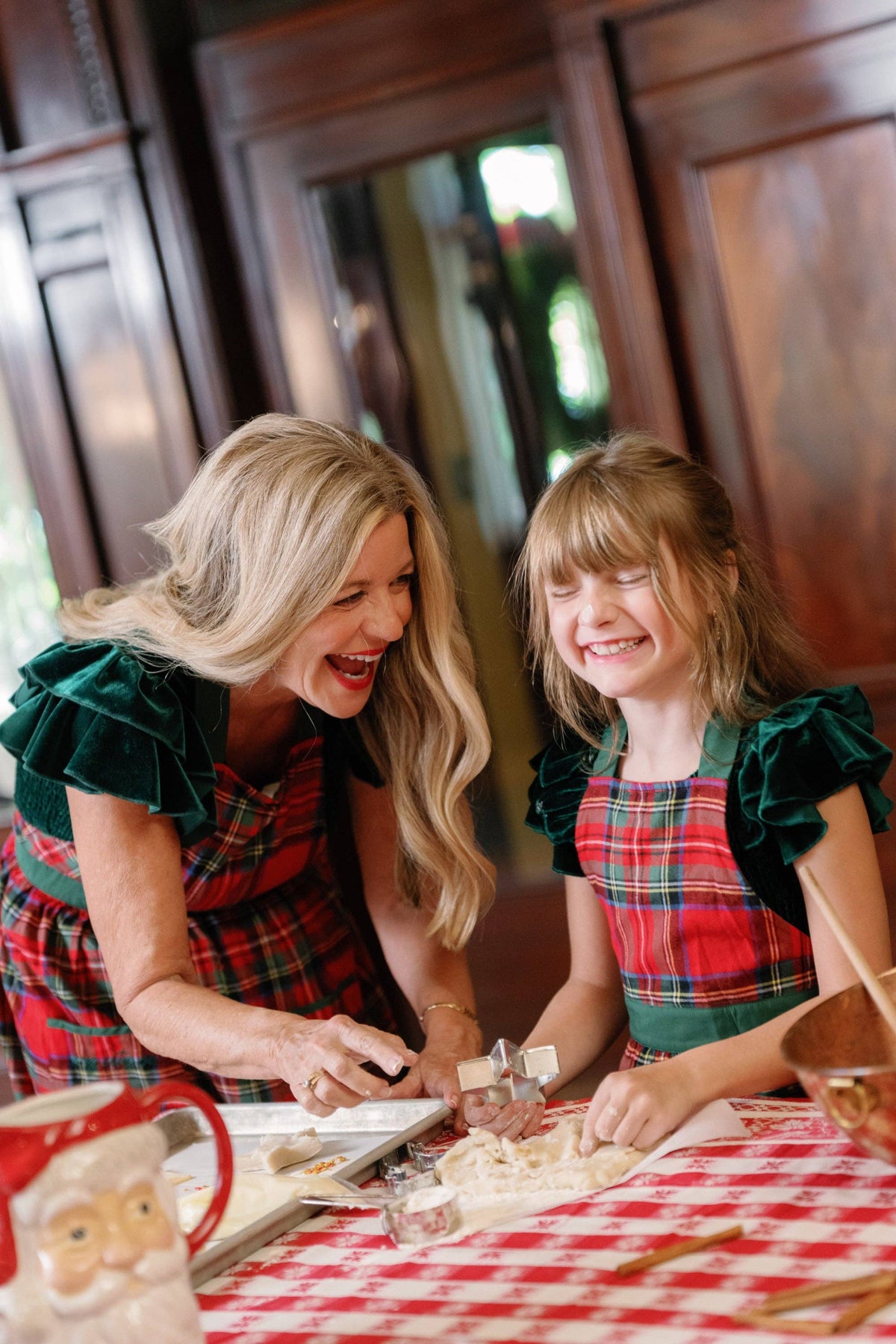 Women's Ivy Apron | Holiday Plaid