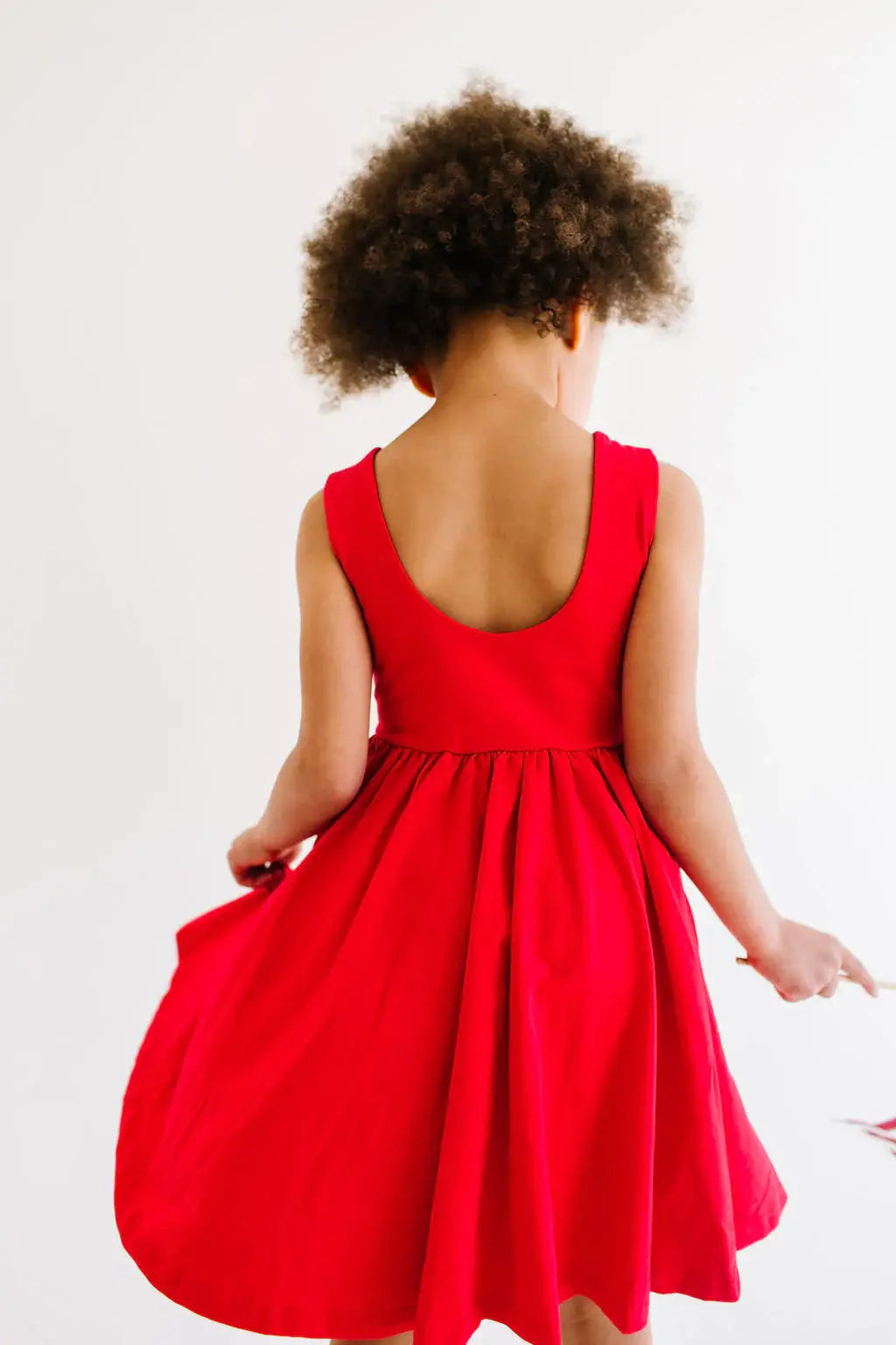 Tank Dress in Scarlet