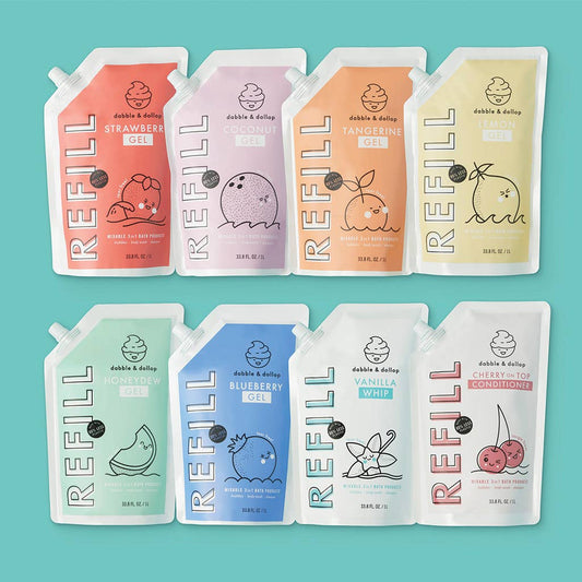 Dabble & Dollop 3-in-1 Soap Refill Bag