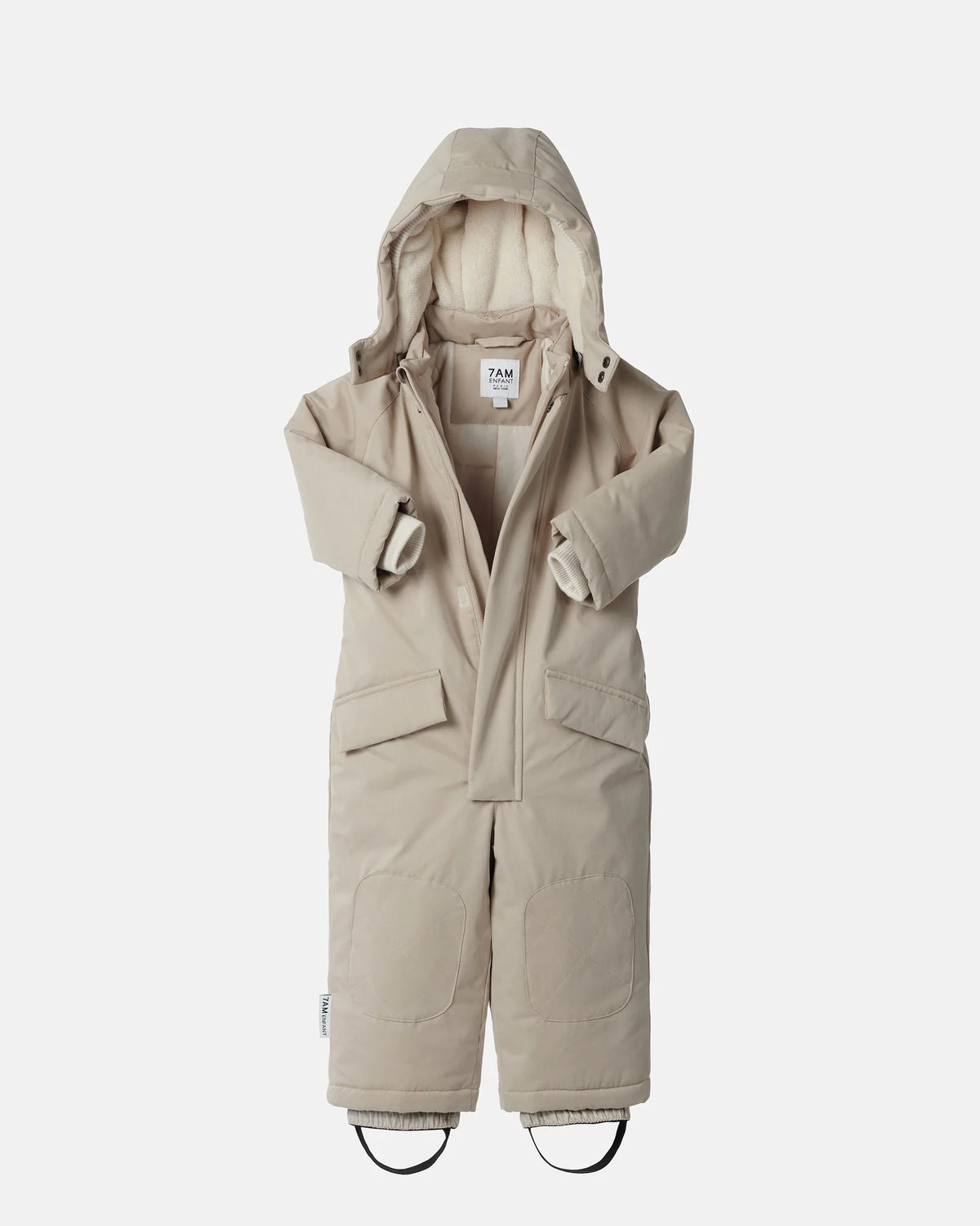 Benji Plush Snowsuit Grand | Oat