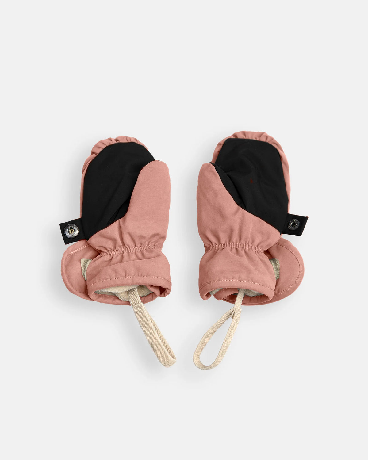 Benji Plush Mittens | Rose Dawn