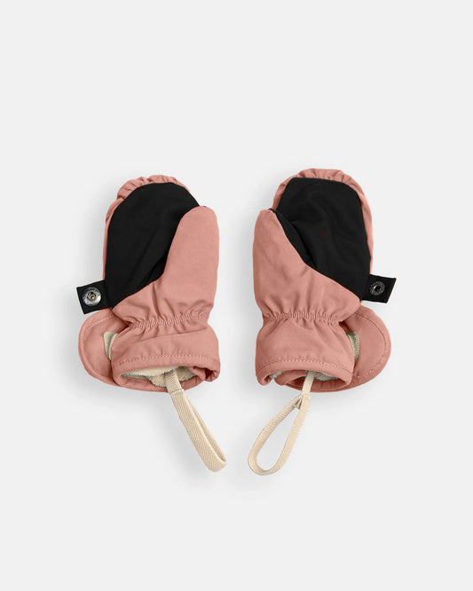 Benji Plush Mittens | Rose Dawn