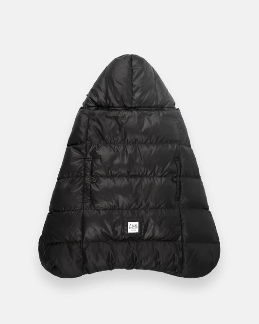 Heavyweight K-Poncho | Black Plush